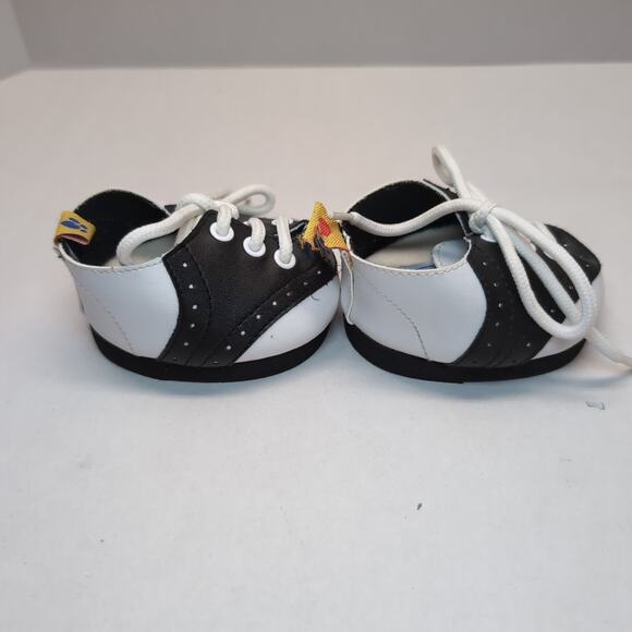 Build-a-Bear Workshop Black & White Saddle Shoes - Picture 4 of 9